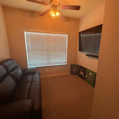 A tidy living room after a Truly Beyond Clean visit